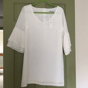 New with tags! Ruffle sleeve dress